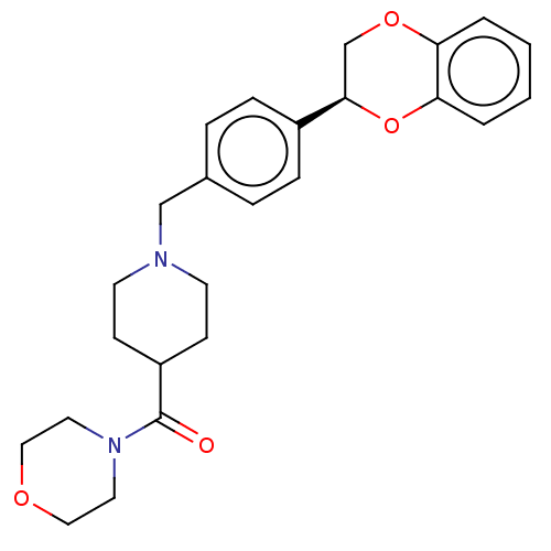 Chemical structure of BindingDB Monomer ID 327156