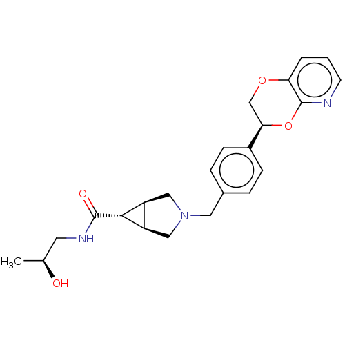 Chemical structure of BindingDB Monomer ID 327164