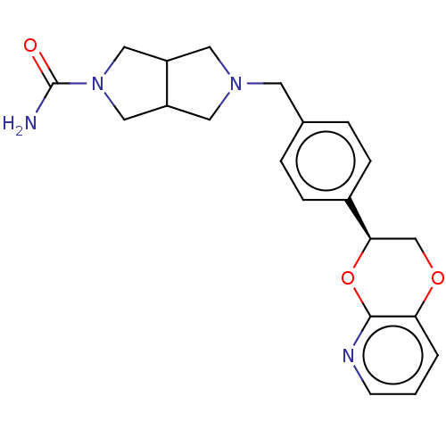 Chemical structure of BindingDB Monomer ID 327189