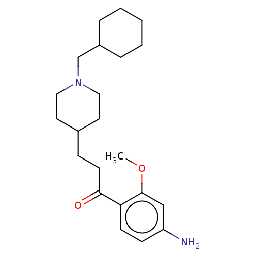 Chemical structure of BindingDB Monomer ID 327447