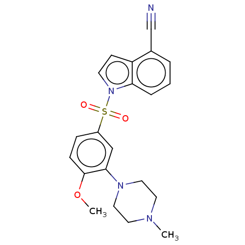 Chemical structure of BindingDB Monomer ID 328368