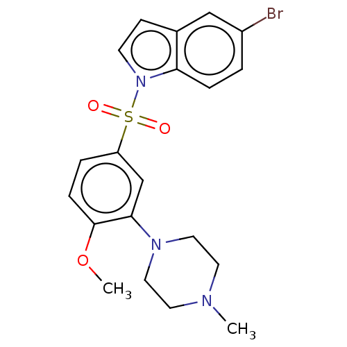 Chemical structure of BindingDB Monomer ID 328374