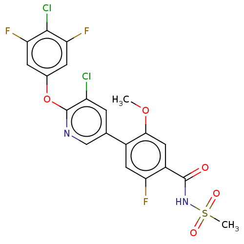 Chemical structure of BindingDB Monomer ID 329260