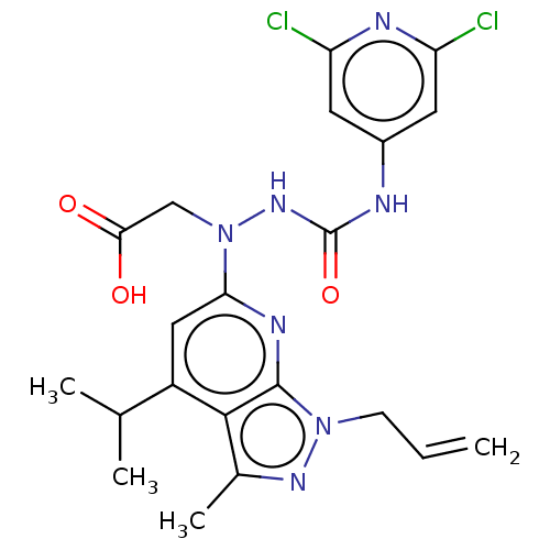 Chemical structure of BindingDB Monomer ID 329370