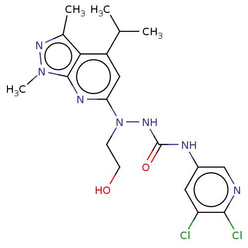 Chemical structure of BindingDB Monomer ID 329383