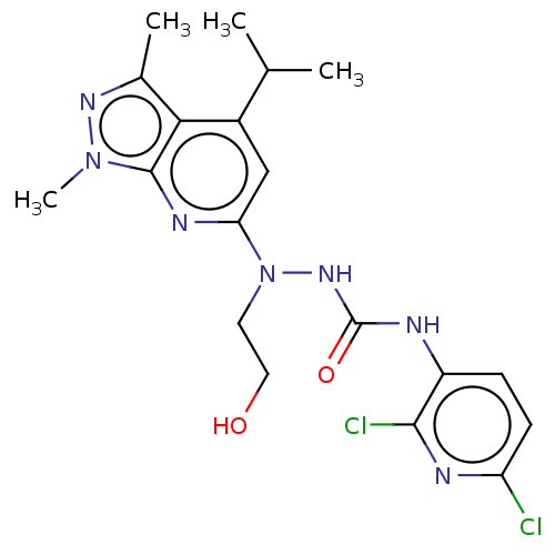 Chemical structure of BindingDB Monomer ID 329384