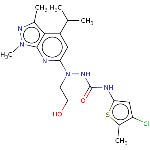 Chemical structure of BindingDB Monomer ID 329386