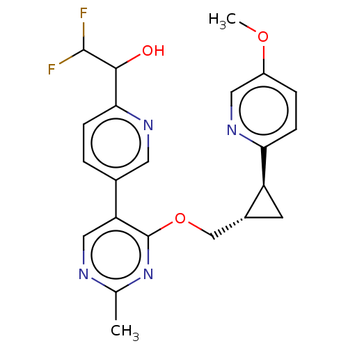 Chemical structure of BindingDB Monomer ID 329454