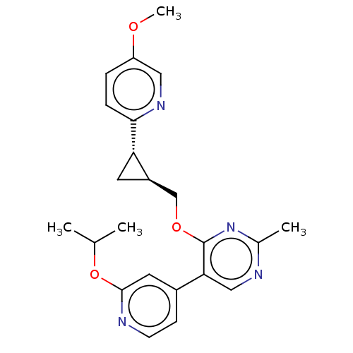 Chemical structure of BindingDB Monomer ID 329461