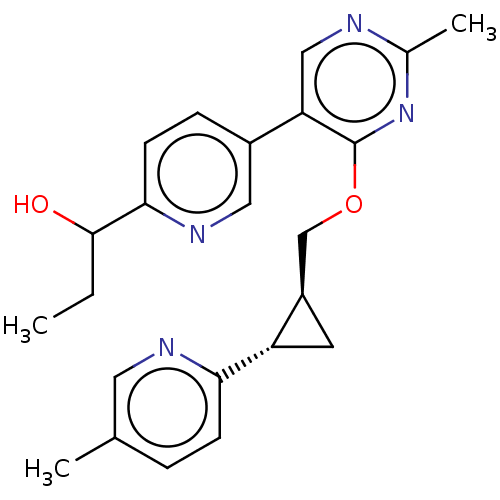 Chemical structure of BindingDB Monomer ID 329530