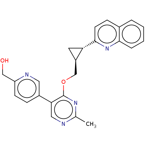 Chemical structure of BindingDB Monomer ID 329541