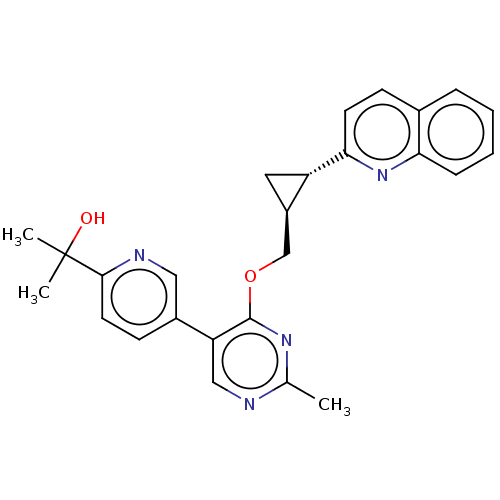 Chemical structure of BindingDB Monomer ID 329544