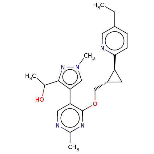 Chemical structure of BindingDB Monomer ID 329549