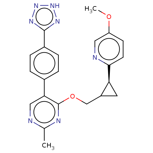 Chemical structure of BindingDB Monomer ID 329609