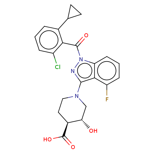 Chemical structure of BindingDB Monomer ID 329723