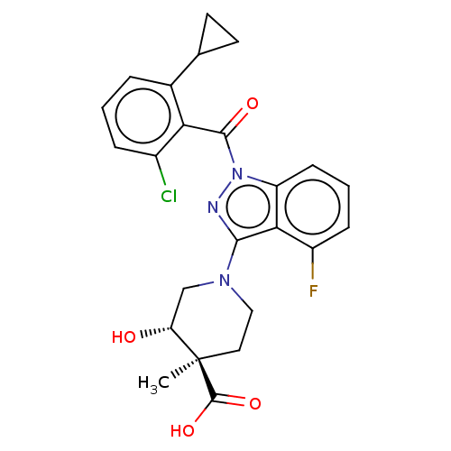 Chemical structure of BindingDB Monomer ID 329730
