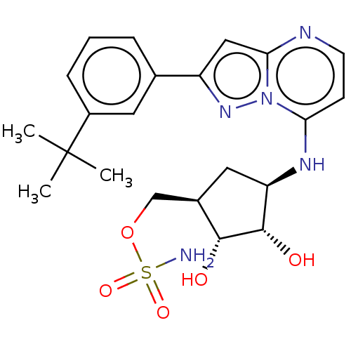 Chemical structure of BindingDB Monomer ID 329807