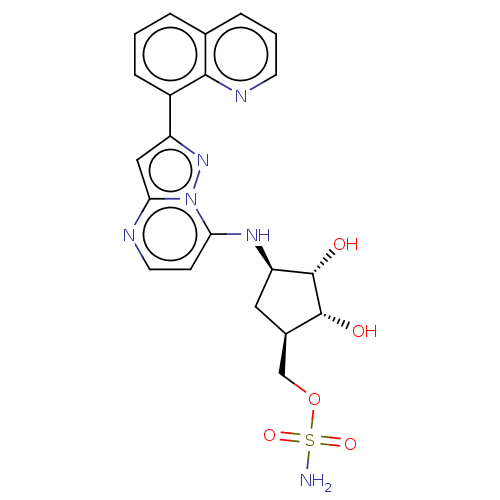 Chemical structure of BindingDB Monomer ID 329809
