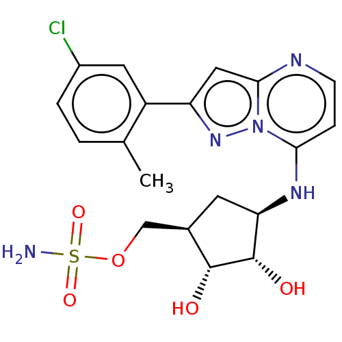 Chemical structure of BindingDB Monomer ID 329813