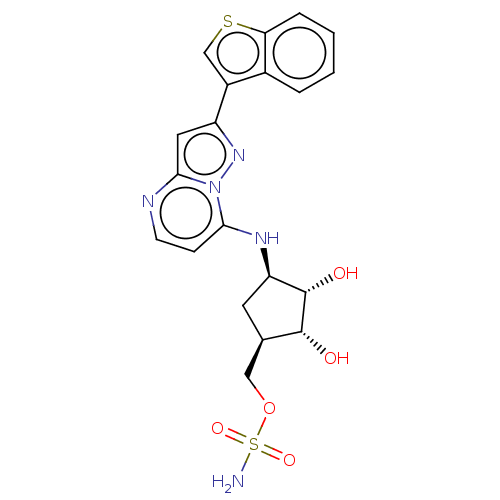 Chemical structure of BindingDB Monomer ID 329814
