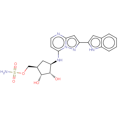 Chemical structure of BindingDB Monomer ID 329816