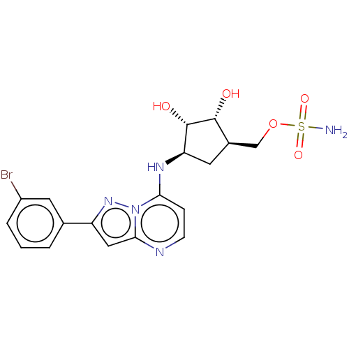 Chemical structure of BindingDB Monomer ID 329820