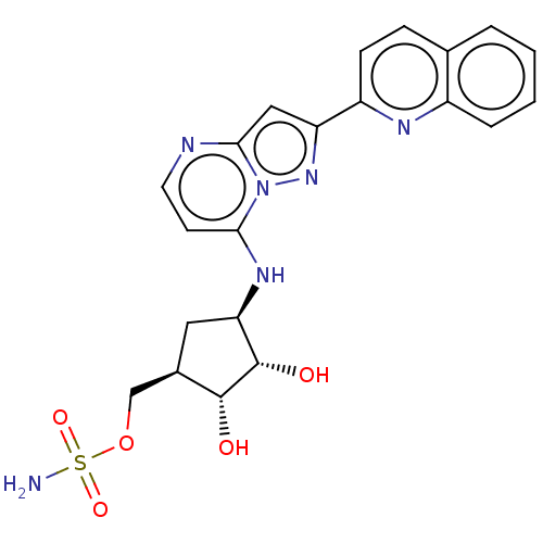 Chemical structure of BindingDB Monomer ID 329834