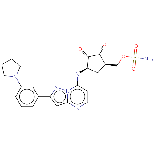 Chemical structure of BindingDB Monomer ID 329838