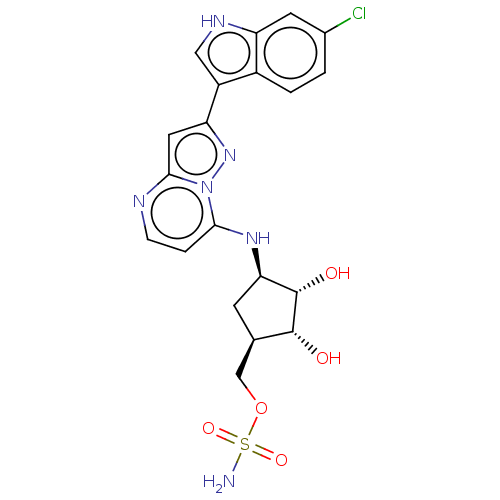 Chemical structure of BindingDB Monomer ID 329847