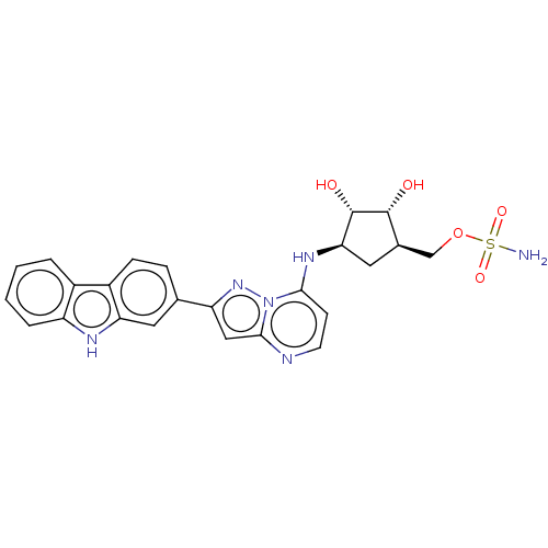 Chemical structure of BindingDB Monomer ID 329854