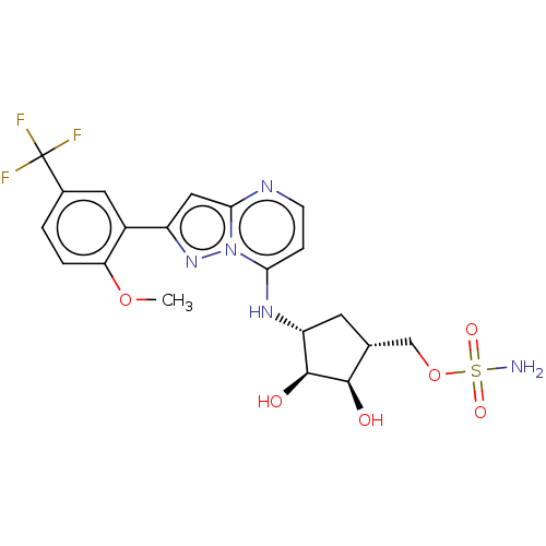 Chemical structure of BindingDB Monomer ID 329857