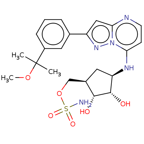 Chemical structure of BindingDB Monomer ID 329874