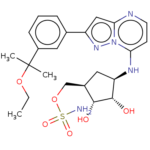 Chemical structure of BindingDB Monomer ID 329876