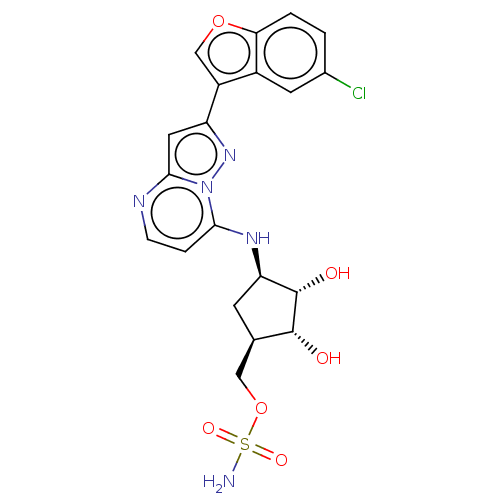 Chemical structure of BindingDB Monomer ID 329884
