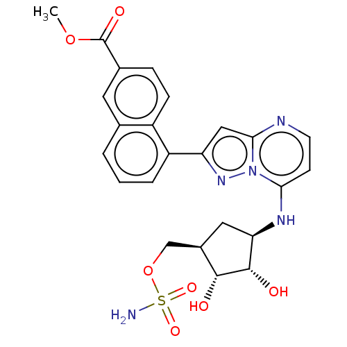 Chemical structure of BindingDB Monomer ID 329888
