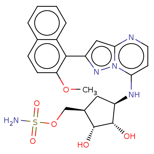 Chemical structure of BindingDB Monomer ID 329896