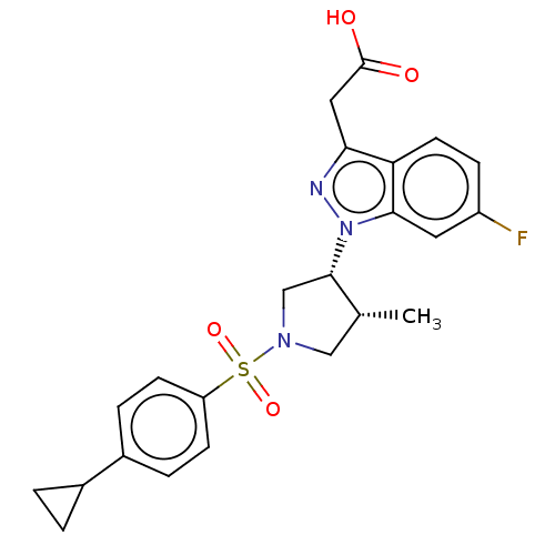 Chemical structure of BindingDB Monomer ID 330451