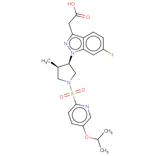 Chemical structure of BindingDB Monomer ID 330463