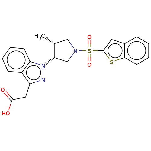 Chemical structure of BindingDB Monomer ID 330465