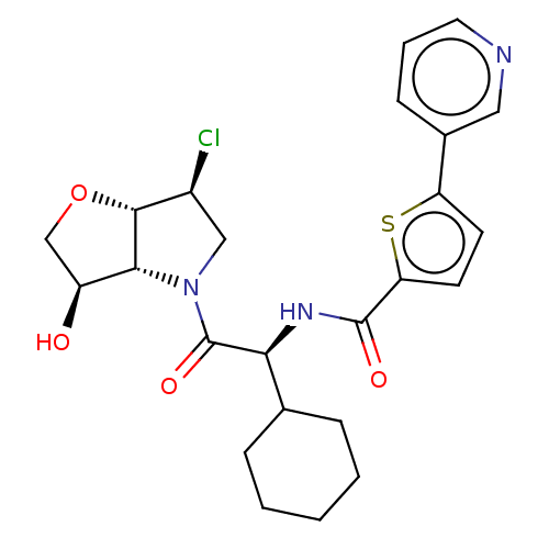 Chemical structure of BindingDB Monomer ID 331539