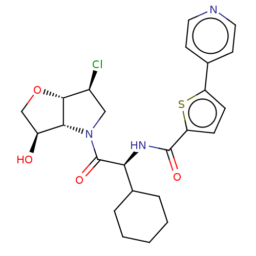 Chemical structure of BindingDB Monomer ID 331540