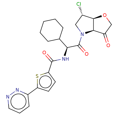 Chemical structure of BindingDB Monomer ID 331543