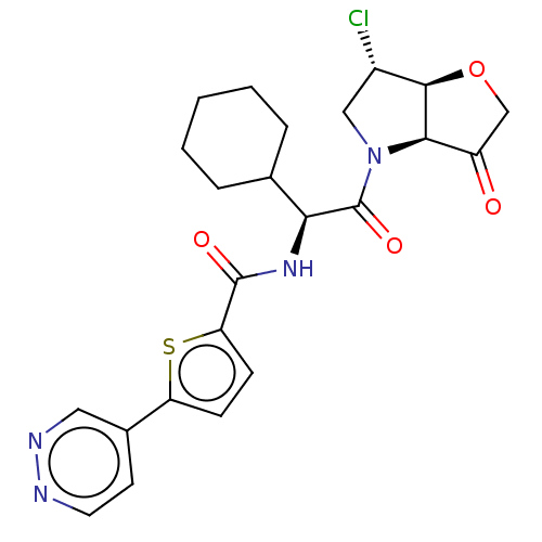 Chemical structure of BindingDB Monomer ID 331545