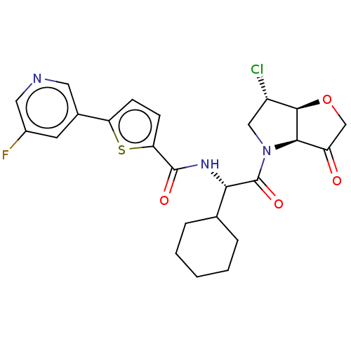 Chemical structure of BindingDB Monomer ID 331552