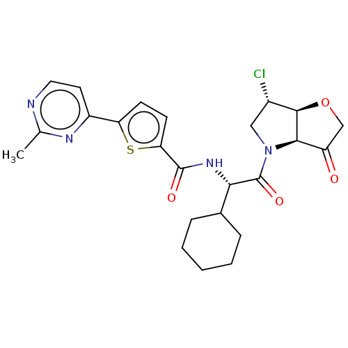 Chemical structure of BindingDB Monomer ID 331564