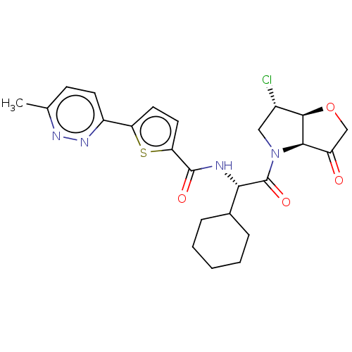 Chemical structure of BindingDB Monomer ID 331570