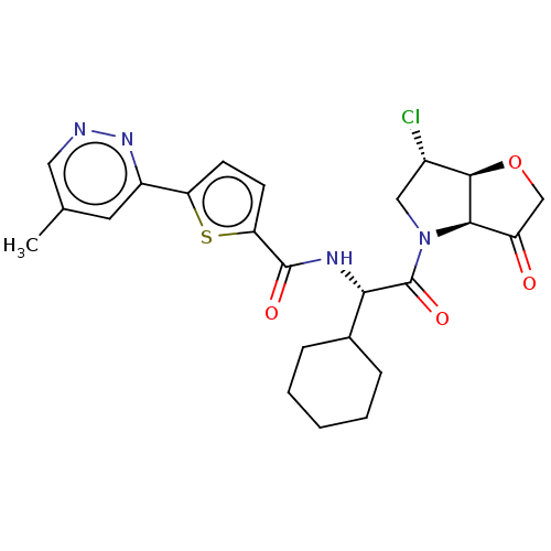 Chemical structure of BindingDB Monomer ID 331579