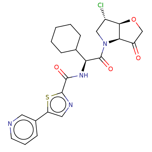 Chemical structure of BindingDB Monomer ID 331580
