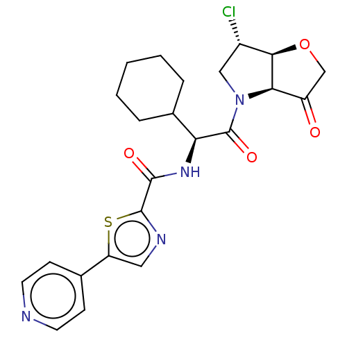 Chemical structure of BindingDB Monomer ID 331584