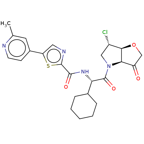 Chemical structure of BindingDB Monomer ID 331586